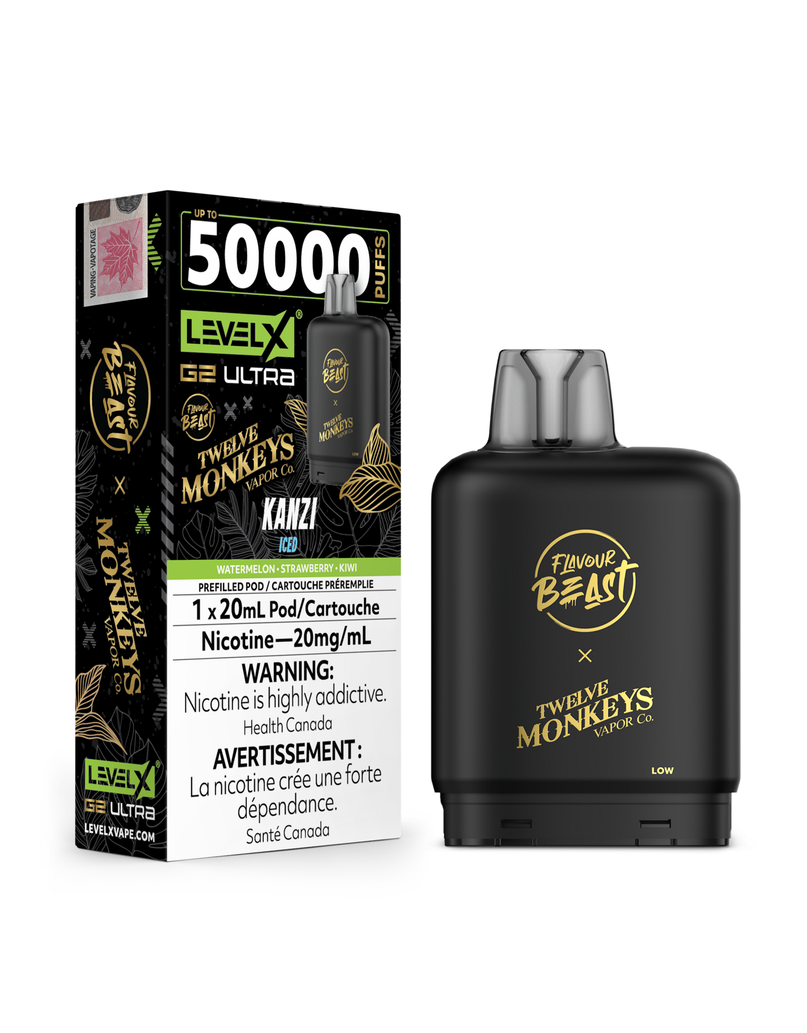 Flavour Beast x Twelve Monkeys Level X G2 Ultra 50k