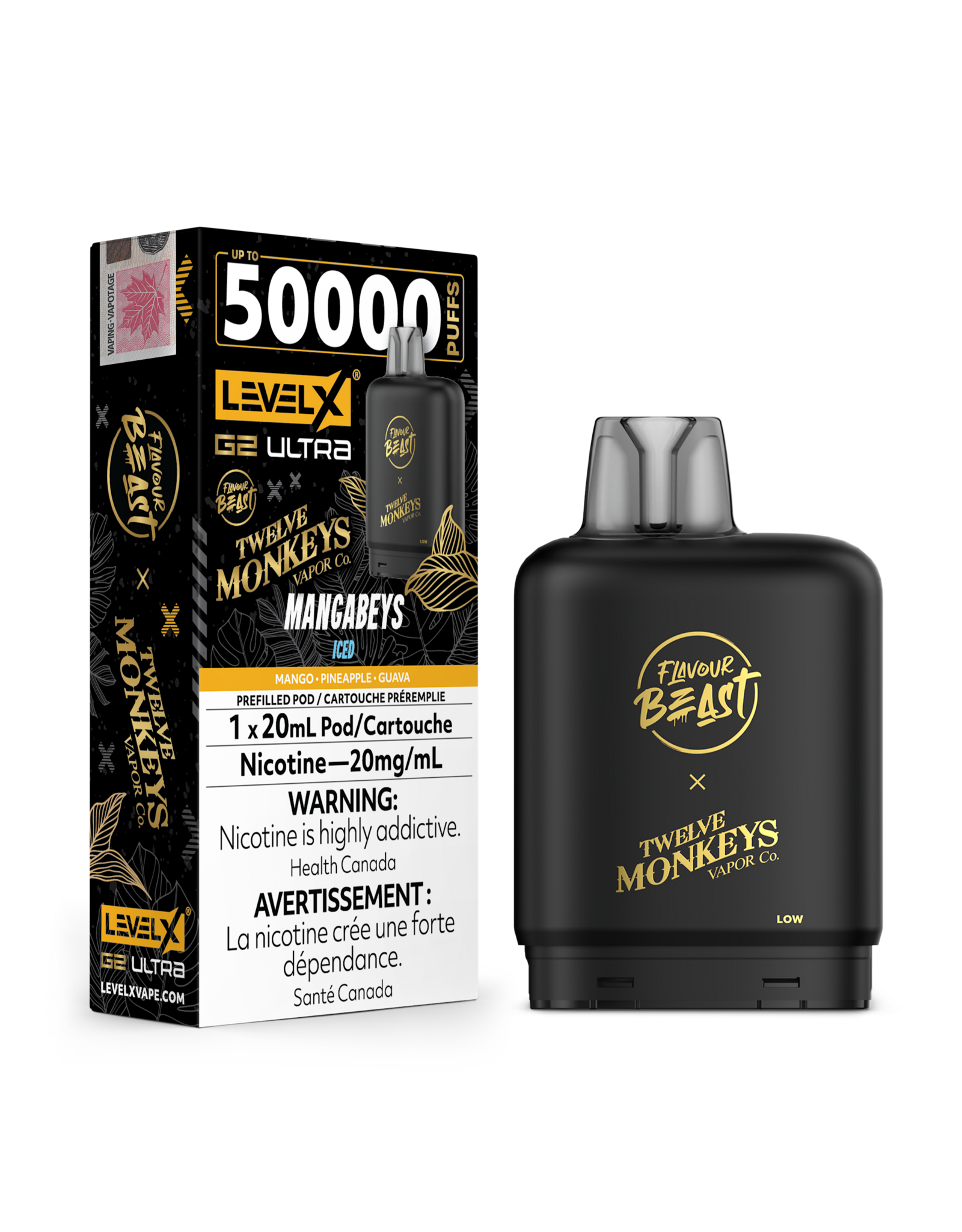 Flavour Beast x Twelve Monkeys Level X G2 Ultra 50k