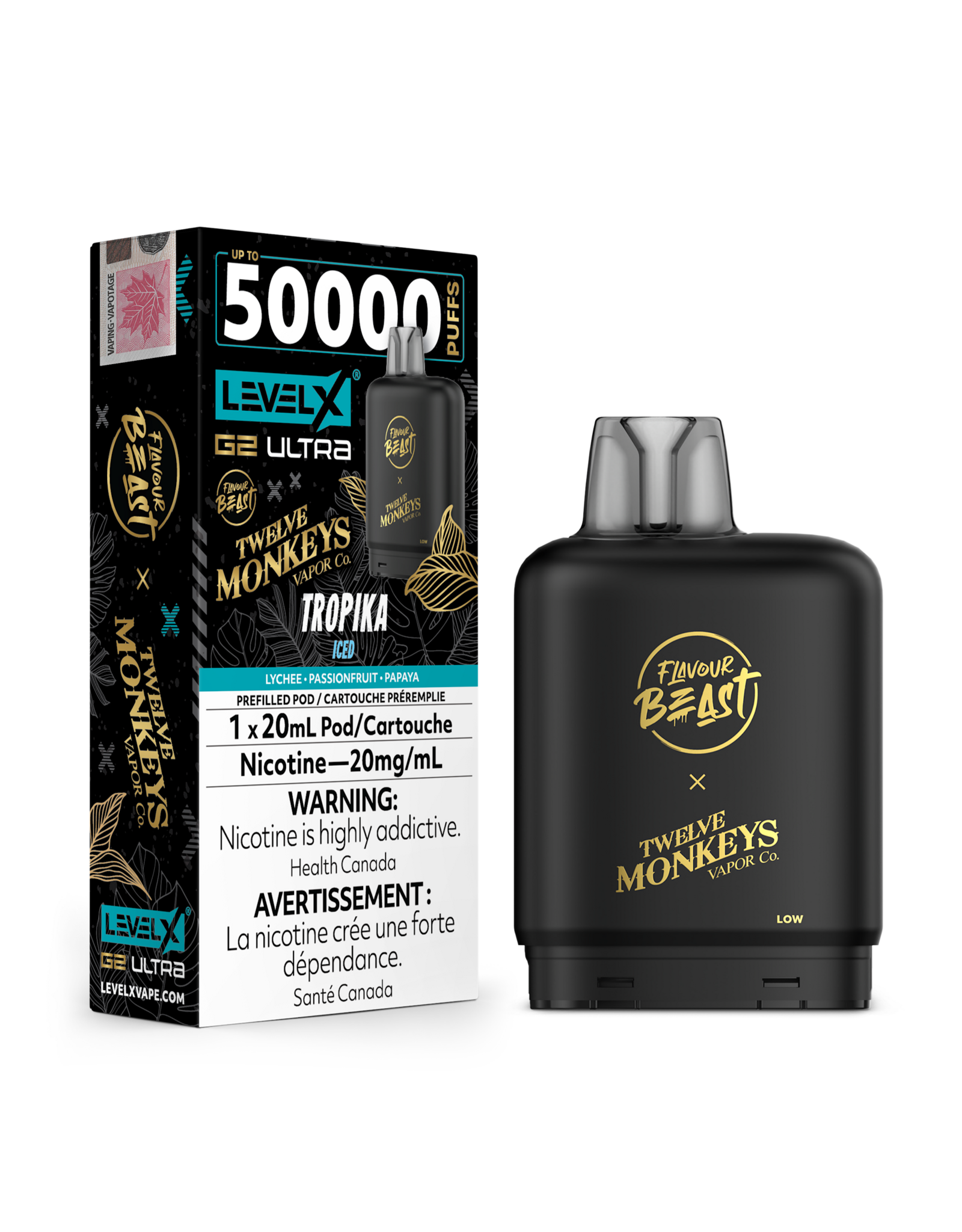 Flavour Beast x Twelve Monkeys Level X G2 Ultra 50k